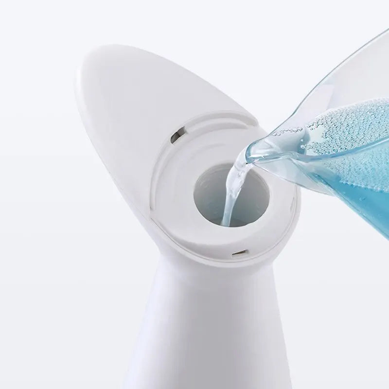 Dispensador automático de jabón con sensor, blanco, ABS de alta calidad