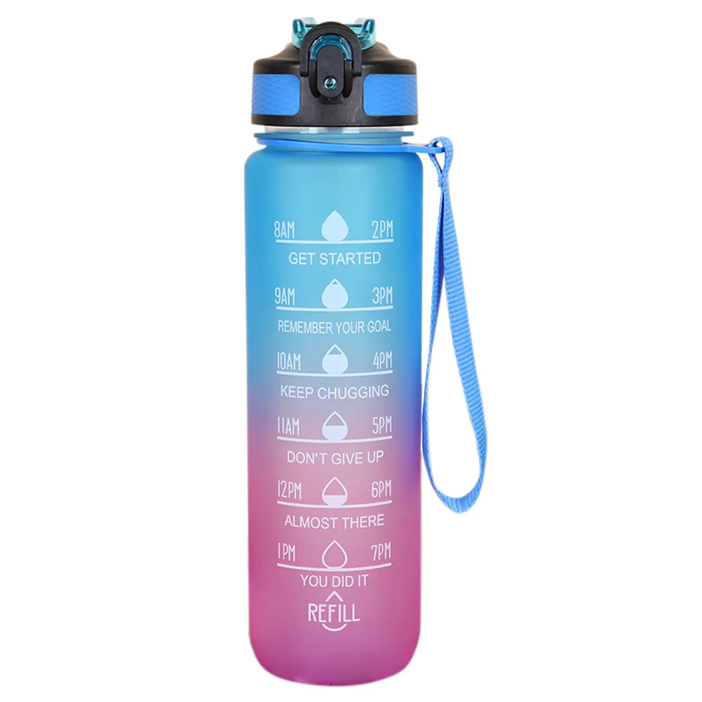 Botella de agua deportiva 1L