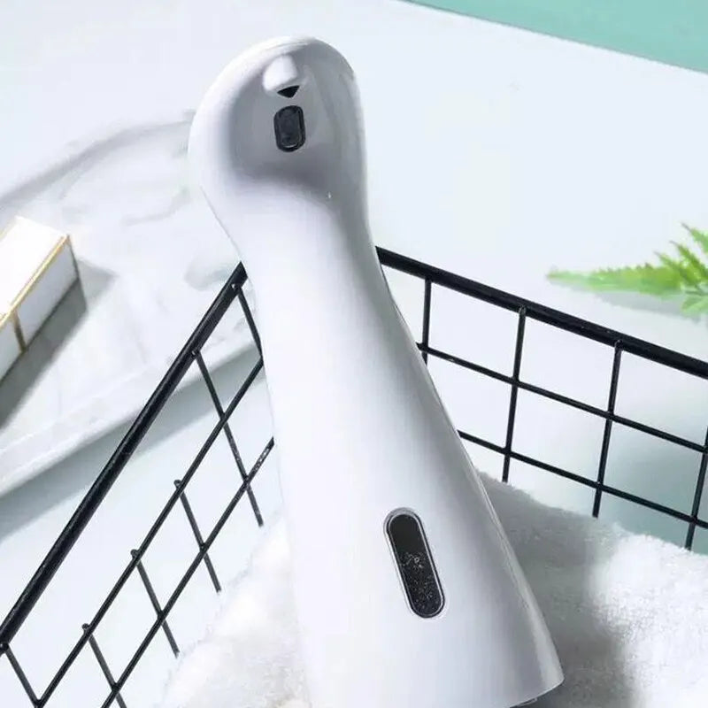 Dispensador automático de jabón con sensor, blanco, ABS de alta calidad