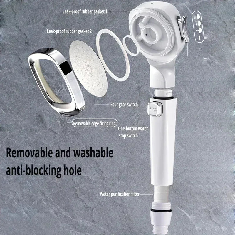 Cabezal de ducha de alta presión Xiaomi con 3 modos de ajuste