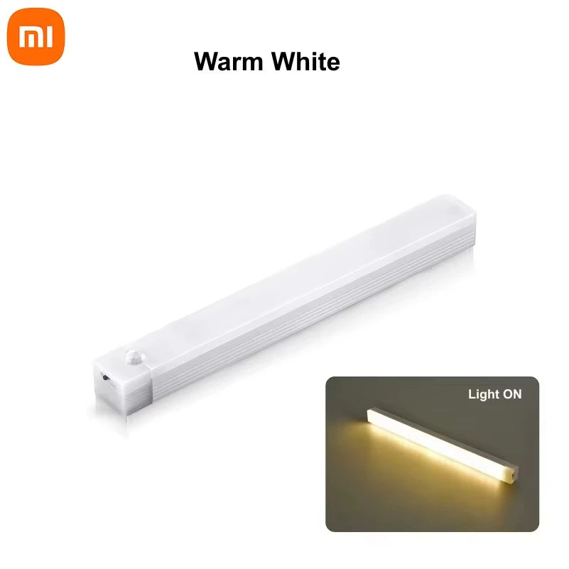 Luz nocturna LED inalámbrica Xiaomi con sensor de movimiento, recargable por USB, lámpara magnética portátil