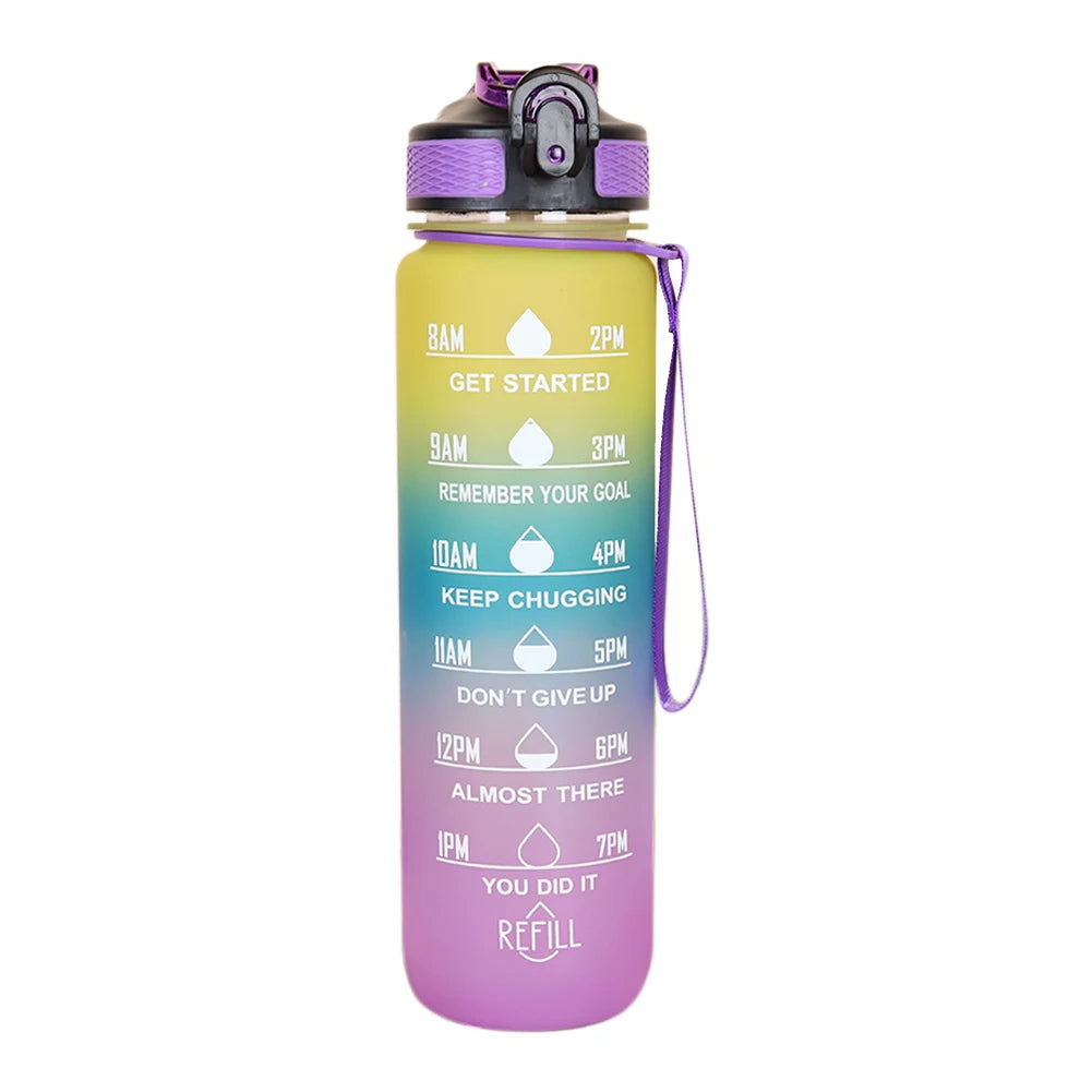 Botella de agua deportiva 1L