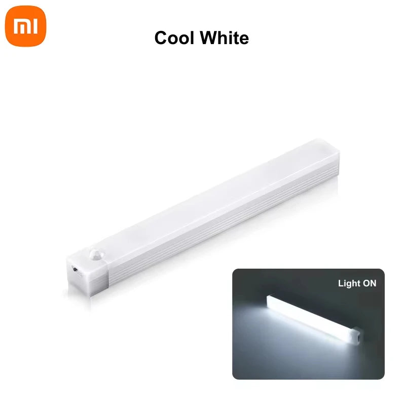 Luz nocturna LED inalámbrica Xiaomi con sensor de movimiento, recargable por USB, lámpara magnética portátil