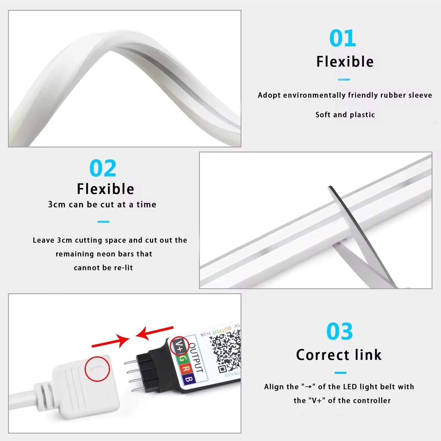 Luces LED de Neon